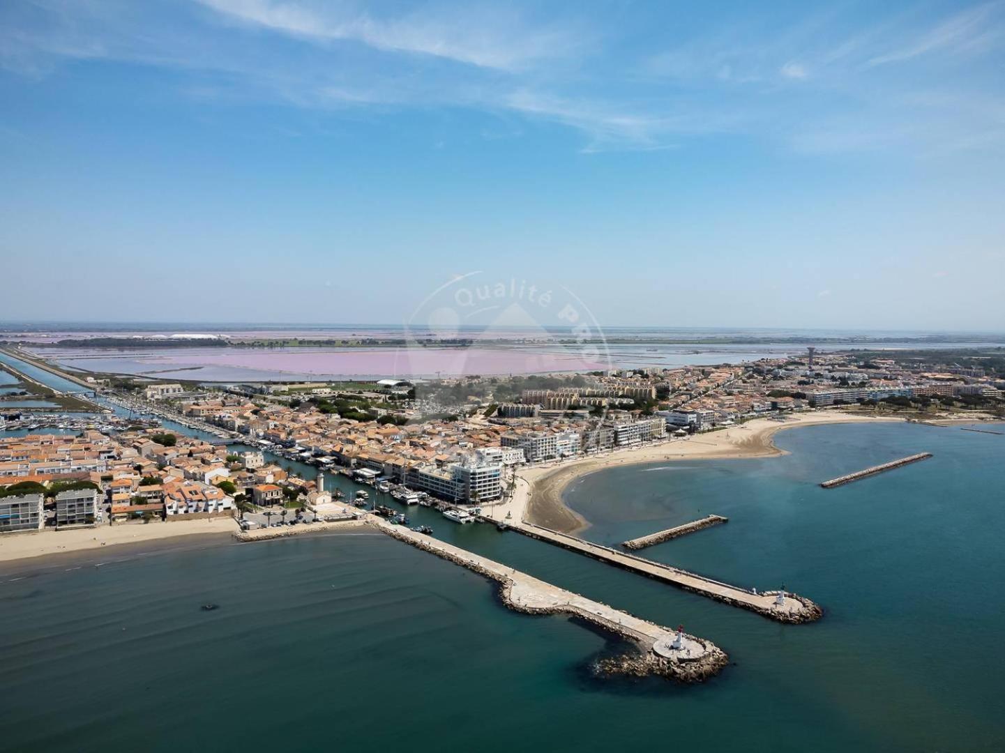 As21512 - Studio Cabine Vue Mer Laterale Avec Parking Prive A 20M De La Plage 勒格罗-迪鲁瓦 外观 照片